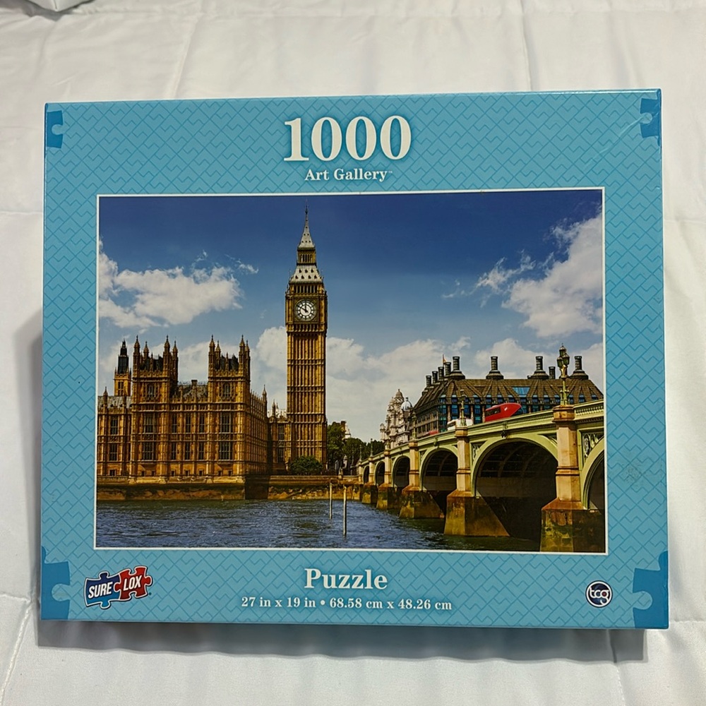 🧩USED 1000 pc Art Gallery puzzle 🧩
